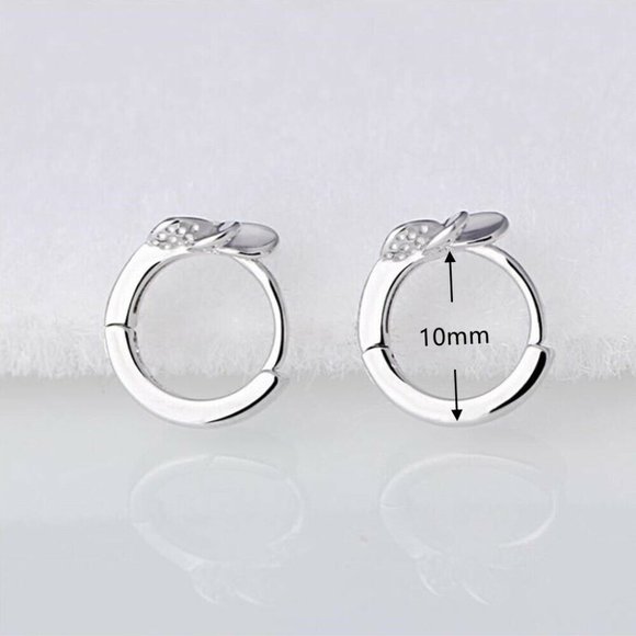 New 925 Silver Flower Earrings - Picture 5 of 5